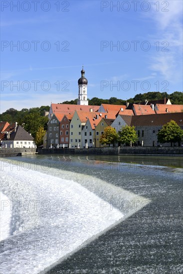 Lechwehr weir