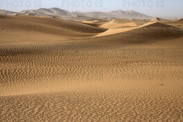 Sand dunes between Swakopmund and Walvis Bay on road B2