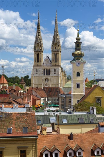 Neo-Gothic Zagreb Cathedral