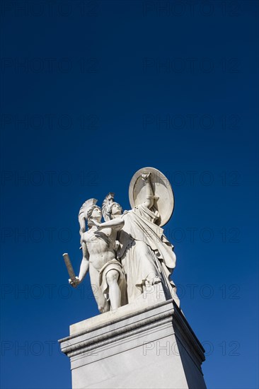 Monument to Friedrich Schinkel on the Schlossbrucke bridge