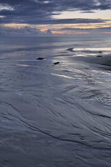 A creek flowing into the North Sea