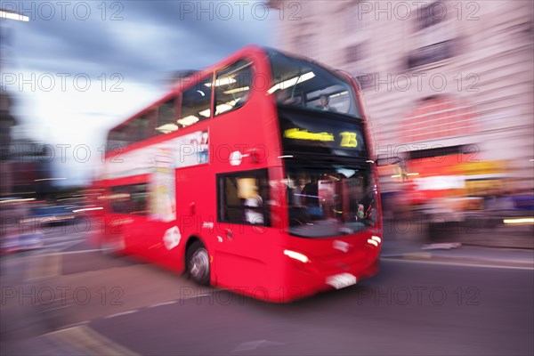 Red double decker bus