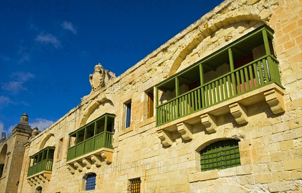 Traditional houses with bays