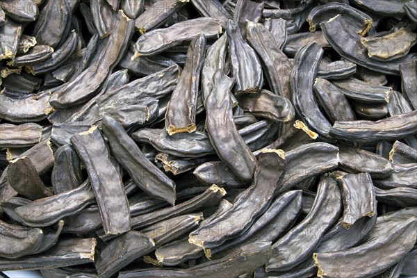 Dried carob beans