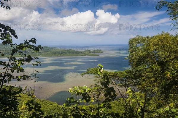 Overlooking the island of Pohnpei