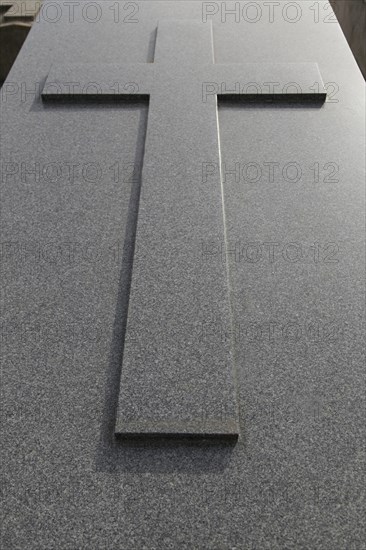 Tomb with cross