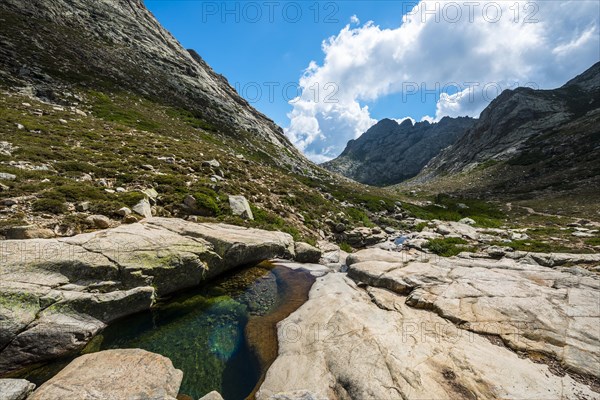 Pool in the mountains