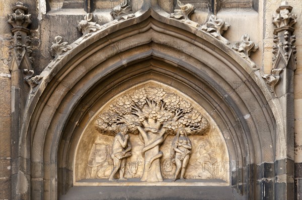 Relief with the depiction of the Fall of Man