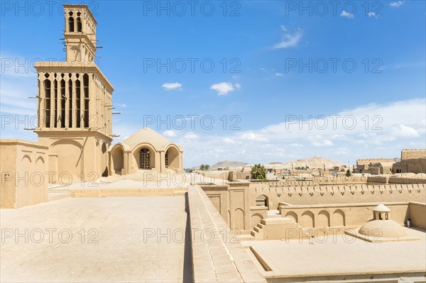 Aghazadeh Mansion and its windcatcher