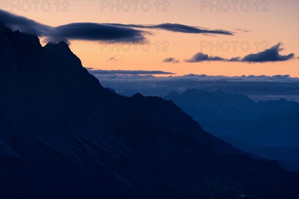 Mt Zugspitze in the morning light