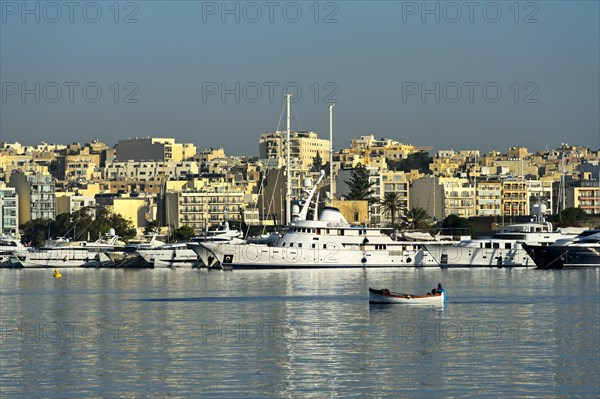 Yachts in the harbour