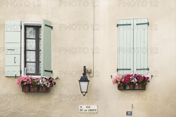 Facade with windows