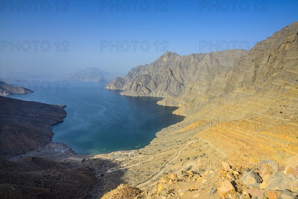 Overlooking the Khor Najd Fjord