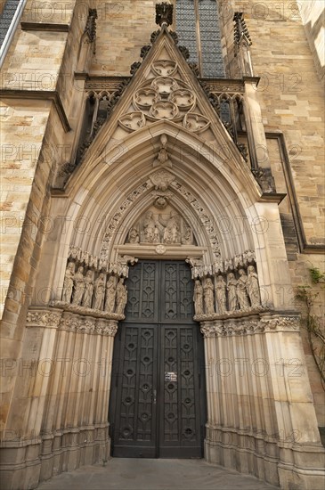 Gothic side entrance