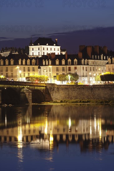 Loire bridge Pont Jacques Gabriel