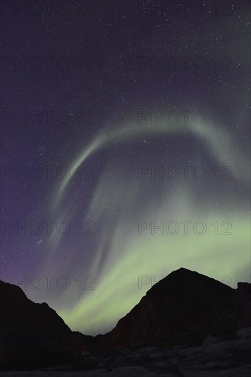 Polar light in Lofoten