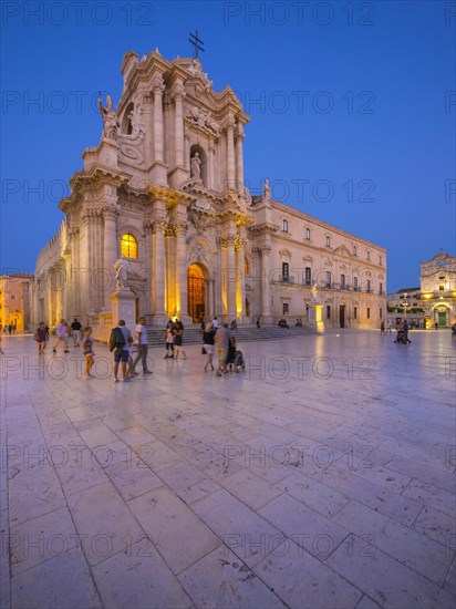 Church of Santa Lucia alla Badia on cathedral square