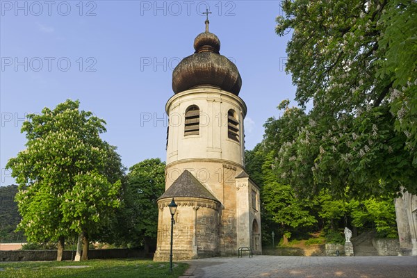 Romanesque ossuary at the parish church of St. Othmar