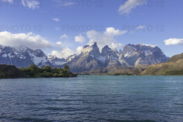 Pehoe Lake and Paine Grande Massif