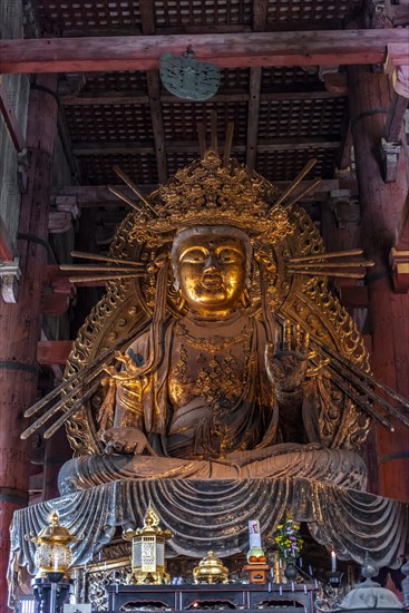 Nyoirin-kannon Statue in Todaiji Temple