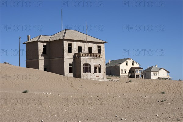 Old houses in the former diamond town