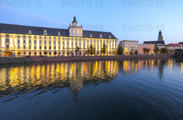 Main building of Wroclaw University