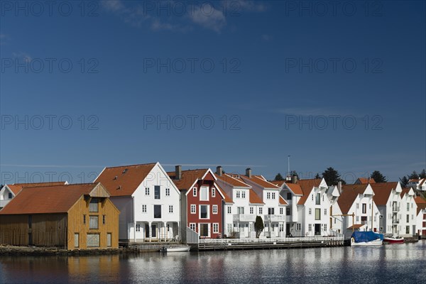 Houses on the water