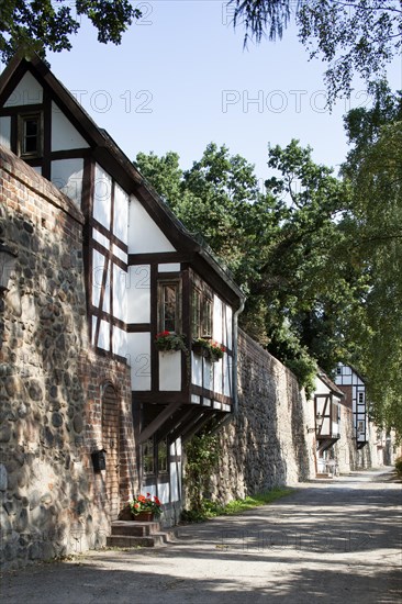 A Wiek House along the medieval city wall