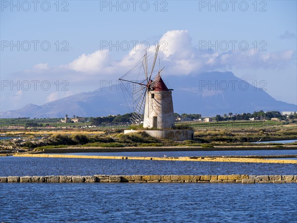 Ettore Infersa Saltworks windmill