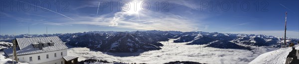 Alps in winter high