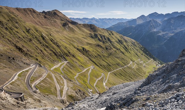 Road to Stelvio Pass