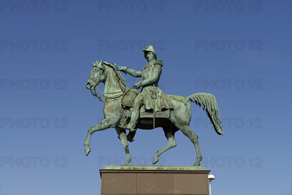 Statue of King Charles XIV John of Sweden