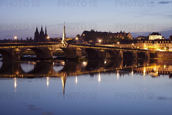 Loire bridge Pont Jacques Gabriel