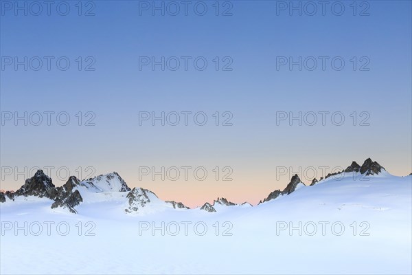 Plateau du Trient with Tete Blanche and Petite Fourche