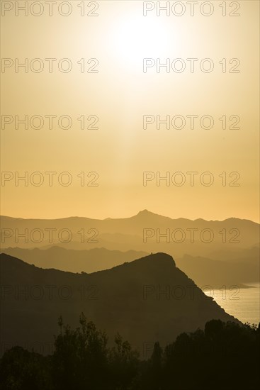 Coastal silhouette