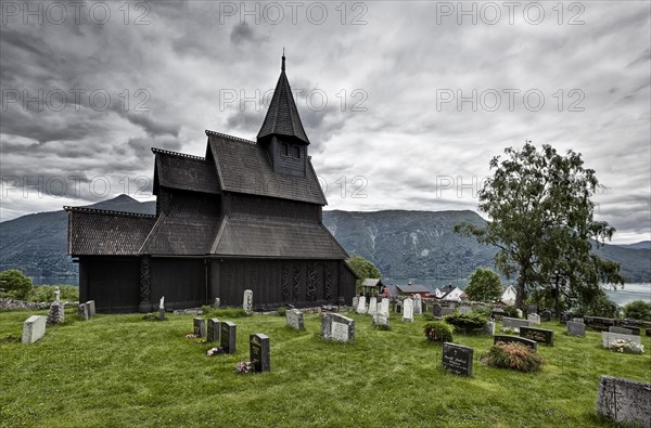 Urnes Stave Church at Lustrafjord