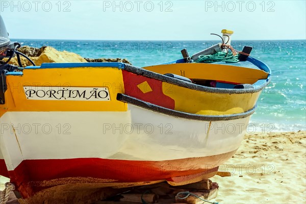 Fishing boat on the beach