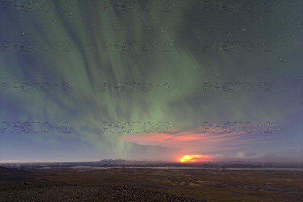 Ash and gas cloud of the Holuhraun fissure eruption