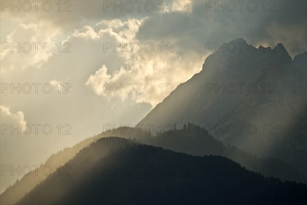 Sunset over Mt Bettelwurf