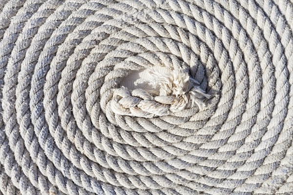 Coiled rope