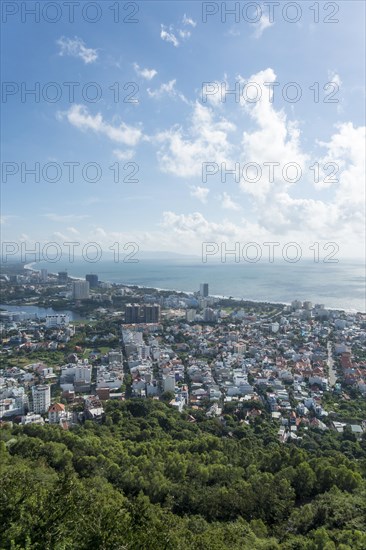 Overlooking the city