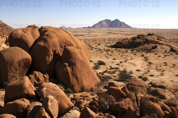 View from the Great Spitzkoppe