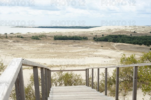 Observation platform at Parnidder dune on the Curonian Spit