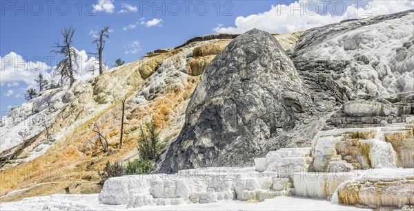 Sinter terraces of the Lower Terrace