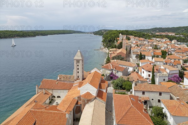 View from the tower of St Mary's Cathedral of the historic centre