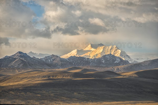 Cordillera Real at sunset