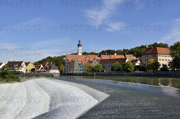 Lechwehr weir