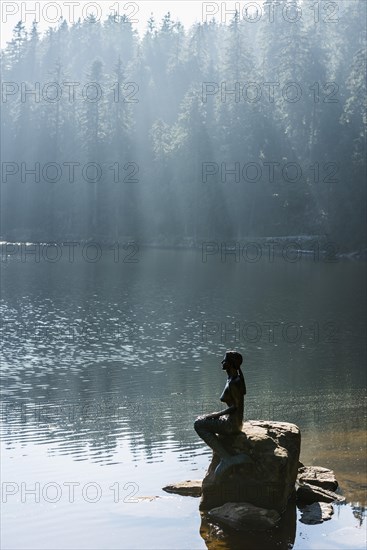 Mummelsee lake near Seebach