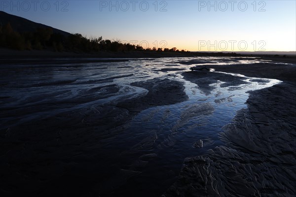 Medano Creek at dusk