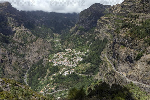 View from Eira do Serrado on Curral das Freiras